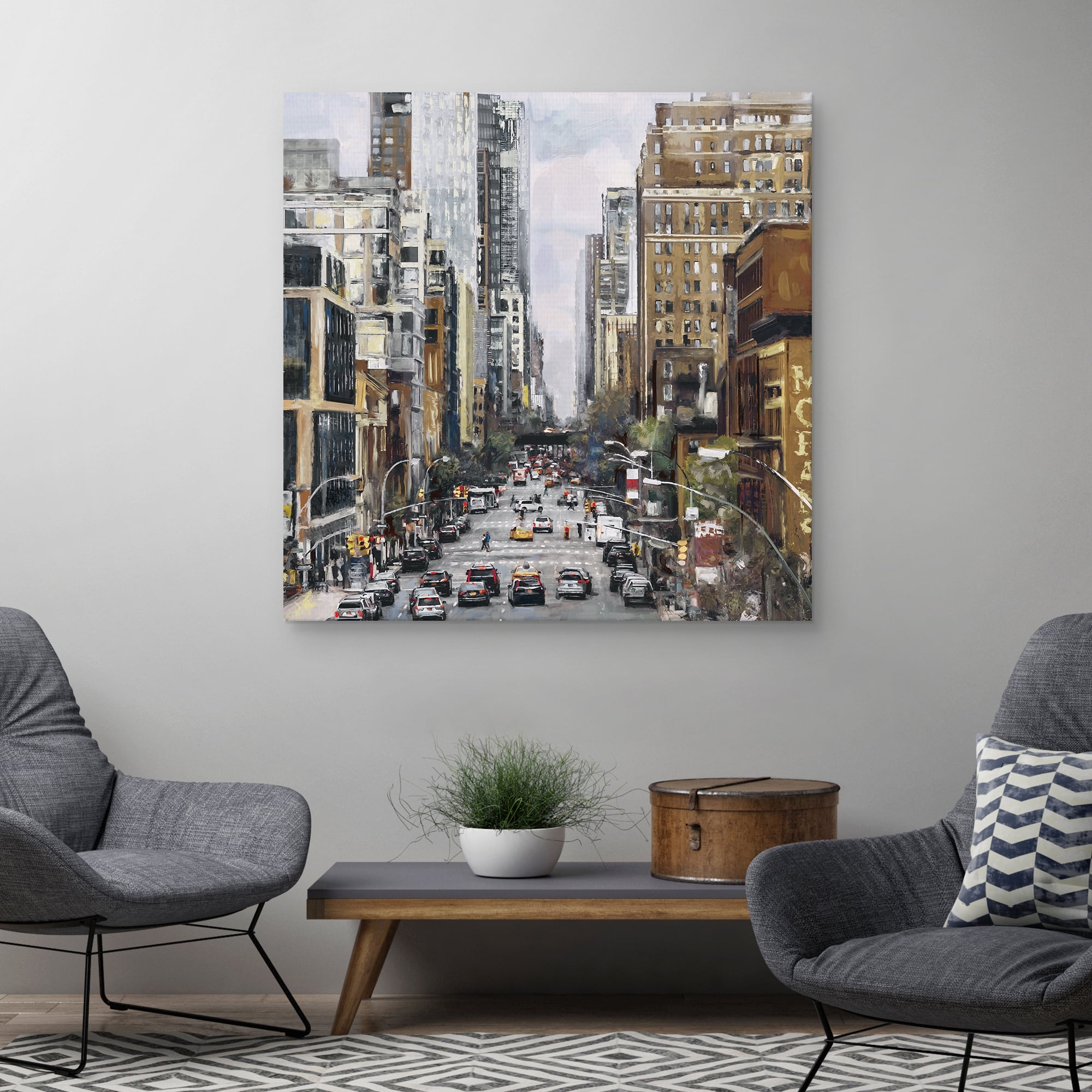 Soho I by Studio Arts Canvas Art Print