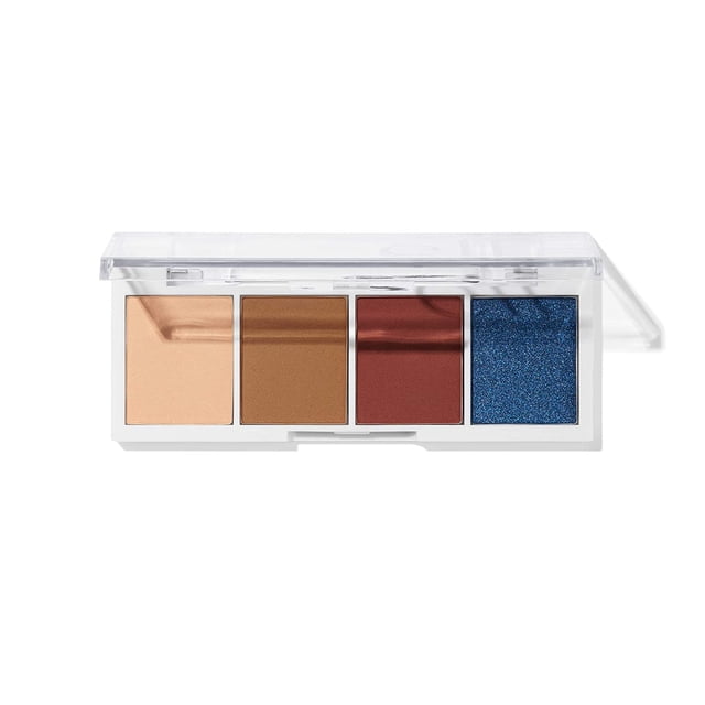 Sombra de Ojos 4 tonos Mate y Brillantes Ultrapigmentado Tamaño Pequeño Carnival Candy e.l.f. Cosmetics ELF-51411553
