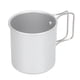 thumbnail image 5 of Taza para acampar, taza de agua para Picnic de alta resistencia, ultraligera, segura, de óxido de aluminio, con mango plegable para bebidas al aire libre, 5 of 14