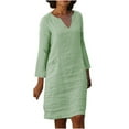thumbnail image 3 of Sngxgn Womens Square Neck Long Sleeve Soft Lounge Long Dress Fall Casual Ribbed Bodycon Maxi Dresses(GN2,XXXL), 3 of 8