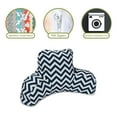 thumbnail image 6 of Majestic Home Goods Reading Pillow Chevron Navy, 6 of 6