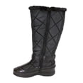 thumbnail image 3 of PEERAGE Tammy Women Extra Wide Width Leather/Nylon Boots BLACK 5, 3 of 7