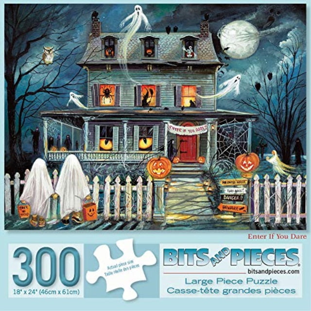 bits and pieces - 300 piece jigsaw puzzle for adults 18" x 24" - enter