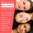 thumbnail image 5 of Dermal Shop Hydrate Facial Mask - 7 Masks for Daily Use - Skincare Sheet for Oily, Dry, Sensitive Skin - Anti Aging Full Face Mask - Moisturize & Tighten Your Skin, 5 of 7