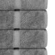 thumbnail image 2 of Towels Chakir - Juego de 4 sábanas turcas (100% algodón, 30 x 60 cm), color gris, 2 of 6