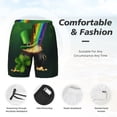 thumbnail image 3 of Fuzoiu St. Patrick's Day4 Print Men's Swim Shorts,Quick-Dry Double-Layer Swim Trunks,Board Trunks,Beach Shorts Swimwear Bathing Suits-Medium, 3 of 6