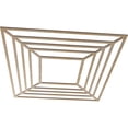 thumbnail image 2 of 34"OD x 12 1/2"ID x 3/8"T Raven Wood Fretwork Pierced Ceiling Medallion, Birch, 2 of 3