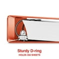 thumbnail image 3 of Staples Standard 1 1/2" 3-Ring View Binder Orange (26442-CC) 82648, 3 of 6