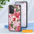 thumbnail image 2 of Compatible with OnePlus Nord CE2 5G Rotatable Ring Stand with Bling Glitter Diamond, Printed Case Fashion Luxury Flower Floral Pattern Slim Cover for OnePlus Nord CE2 5G Women and Girls,Flower#6, 2 of 3