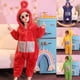 thumbnail image 4 of Disfraces de Teletubbies para niños y adultos, Onesie suelto usable, ropa para el hogar, Cosplay Unisex, Sudadera con capucha de fiesta, manta, 4 of 4