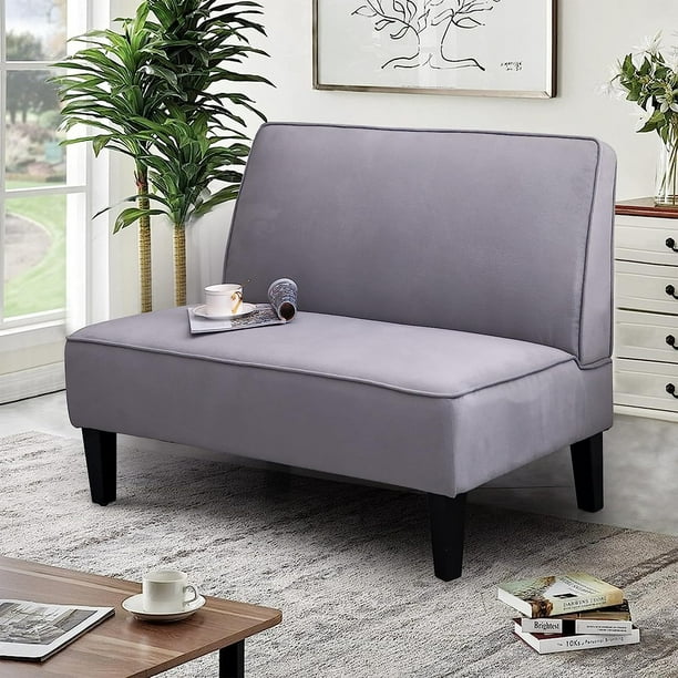 WBTAYB Small Loveseat Sofa Couch Upholstered Small Love seat Mini Sofa