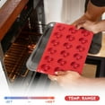 thumbnail image 4 of 18 In 1 Silicone Donut & Cake Mould - Versatile Baking Tool for Mini Cookies and More, 4 of 9