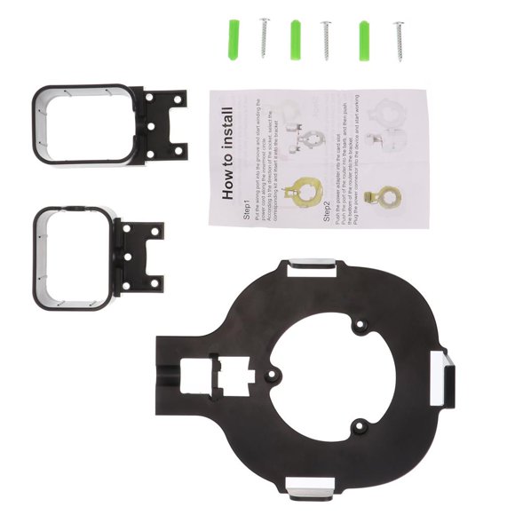 Soporte De Pared Para Enrutador, Plástico, Portátil, Ahorro De Espacio, Sin Cables, Con Organizador De Cables, Soporte Colgante Para Enrutador, Soporte Para Eero Pro 6 seitruly HA026774-02
