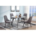 thumbnail image 2 of Myco Furniture RM205-T Ramsey Round Dining Table, Gray, 2 of 2