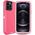 thumbnail image 1 of LAICAIW Defender Case for iPhone 13 Pro Max 6.7 Inch, [Military Grade] 3 in 1 Shockproof Rugged Protective, Heavy Duty Bumper Phone Cover Pink(Without Screen Protector), 1 of 6
