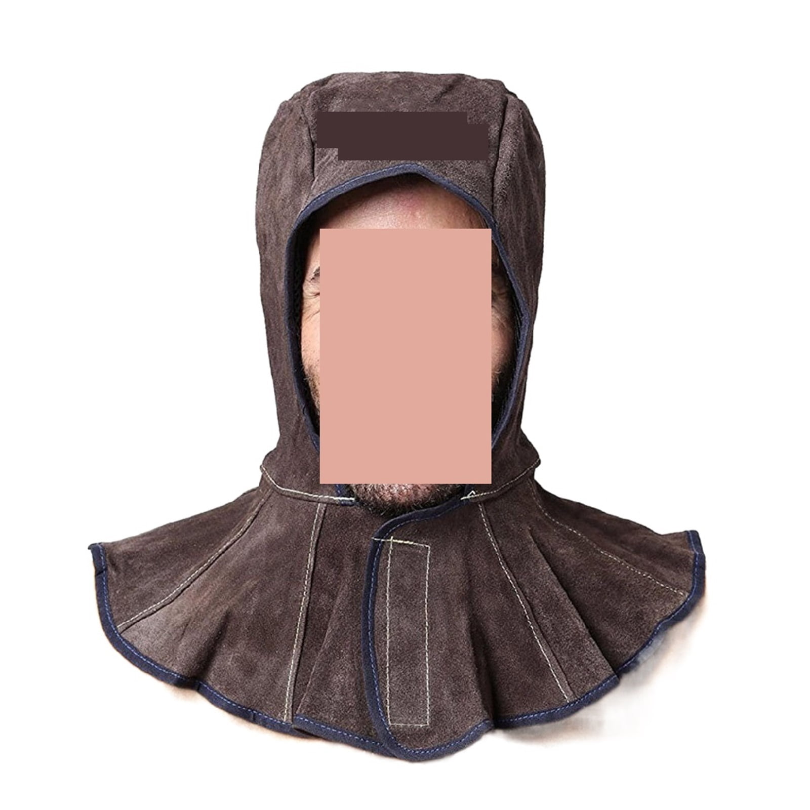 Professional Welding Hood Leather Weld Cap Spark Flame Retardant For Welder Helmet,Face Mask Shawl ,Great Choice