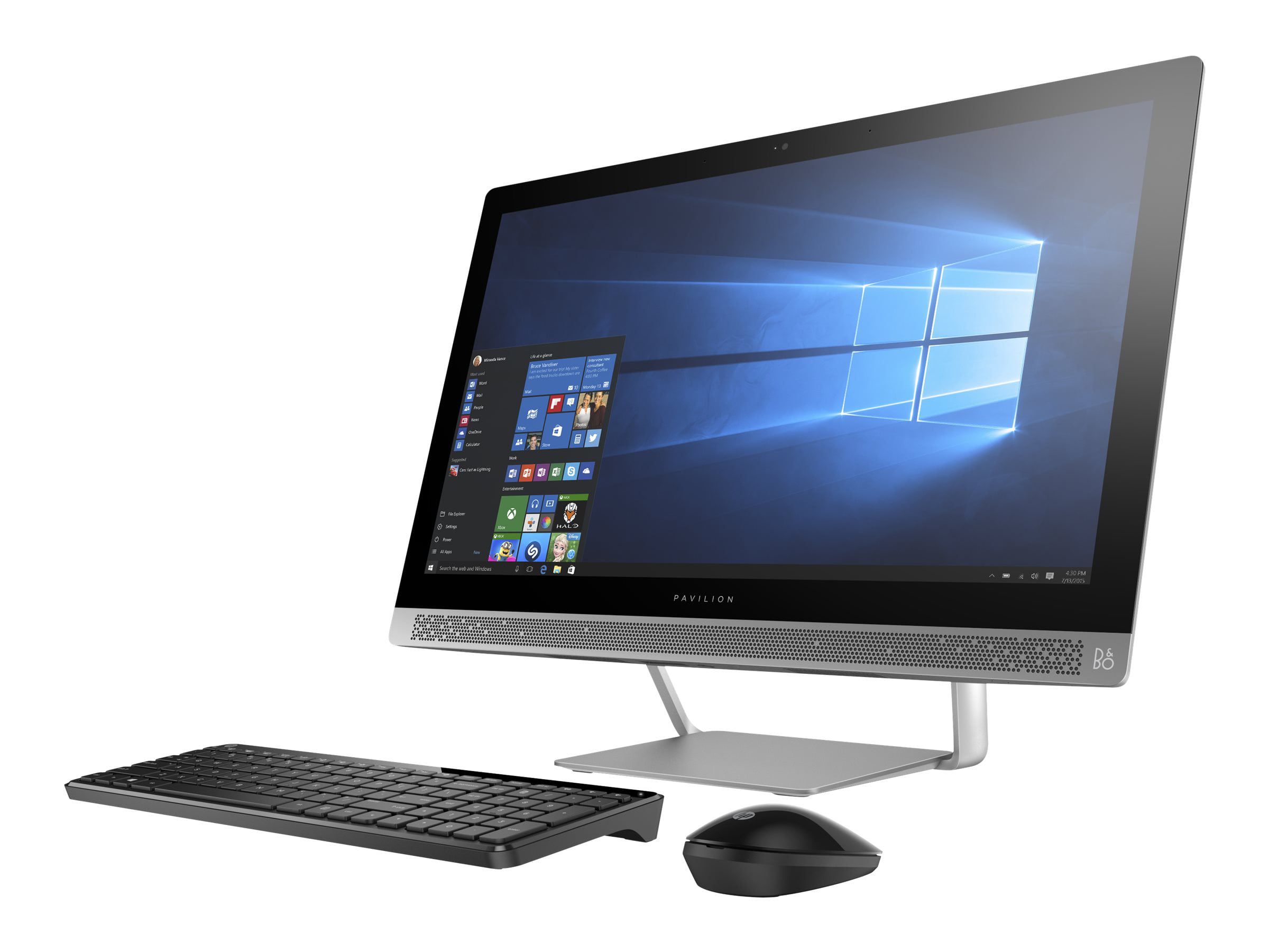 HP Pavilion 24-b030 - All-in-one - Core i5 6400T / 2.2 GHz - RAM 8 GB