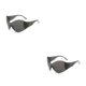 thumbnail image 1 of Sonducket Gafas de sol a la moda, gafas a prueba de sol, Protector de ojos, playa grande, equipo de protección atractivo, regalo dulce de larga Type6 NO6, 1 of 6