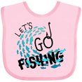 thumbnail image 3 of Inktastic Let's Go Fishing Boys or Girls Baby Bib, 3 of 4