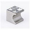 thumbnail image 2 of Alno C854-1-SN Contemporary Swarovski Crystal Cabinet Square Knob Satin Nickel, 2 of 3