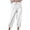White, variant on Sngxgn Pants for Women Stretchy Work Business Pants Casual Straight Leg Trousers(Beige,XXXL)
