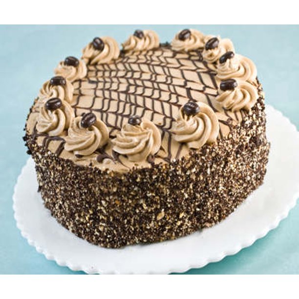 Mocha Cake Yellow Sponge Cake with Coffee Buttercream Frosting