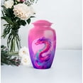 thumbnail image 5 of Dragon Funeral Cremation Urn For Human Ashes Adult Male, Pink Keepsake Urns For Boy And Girl Set Of 4 With 1 Large, Funeral Urns For Human Ashes For Burial, Purple Urn For Men, 10&3 Inch, 5 of 7