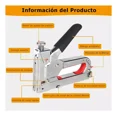 thumbnail image 2 of Engrapadora Tipo Pistola Para Tapiceria, 9000 Grapas,guantes, 2 of 8