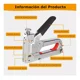 thumbnail image 2 of Engrapadora Tipo Pistola Para Tapiceria, 9000 Grapas,guantes, 2 of 8