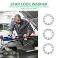 thumbnail image 2 of 300pcs Stainless Steel Internal Tooth Star Washers Assortment Set, 2 of 6