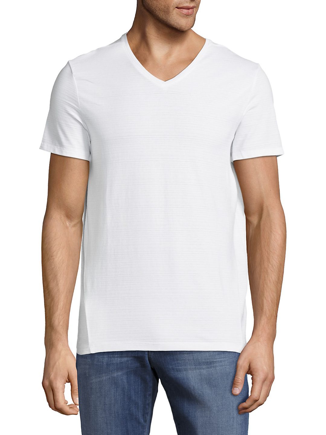 hanes slim fit v neck walmart