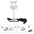 thumbnail image 2 of EeaseCA 1pc Practical Euphonium Music Stand Portable Musical Instrument Sheet Music Rack (Silver), 2 of 8