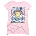 thumbnail image 4 of SpongeBob SquarePants Absorb The Love Poster Women's T Shirt, Pink, X-Large, 4 of 4