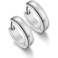 thumbnail image 4 of Jstyle Stainless Steel Mens Womens Hoop Earrings Huggie Ear Piercings, 4 of 7