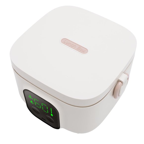 Container Intelligent Constant Temperature Bowl 500ml 7 Gears Timer Fast Heating Insulated Stainless Steel Electric Lunch Container