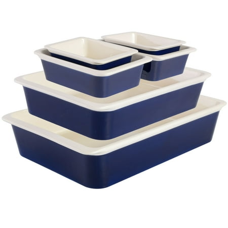 

Gap Home Dark Blue 6-Piece Nesting Stoneware Baker Set Set of 6