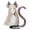 D, variant on Leeye Halloween Cat Ears and Tail Set, Cosplay Accessory Kit, Animal Headband with Fluffy Tail for Adults, Halloween Party Role Play Outfit