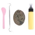 thumbnail image 1 of Kit de piedras para recoger ansiedad, juguetes para aliviar el estrés, kit de piedras para recoger ansiedad para adultos y niños., 1 of 7