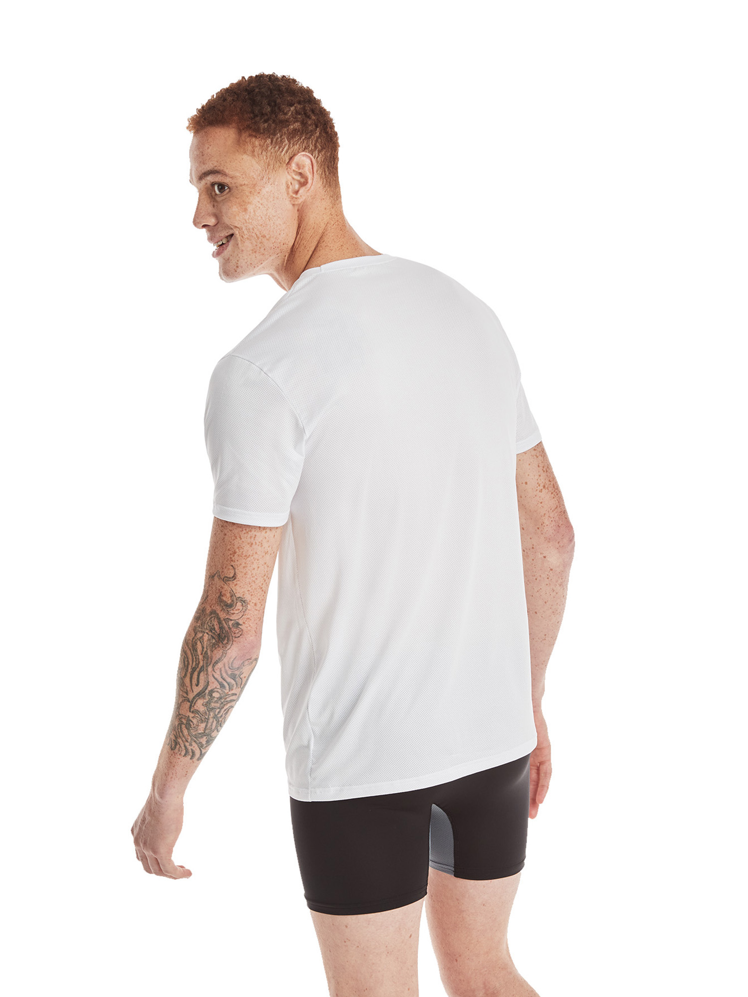 Hanes Men's X-Temp Moisture-Wicking Crew Neck T-Shirt, 3-Pack photo 4