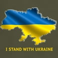 thumbnail image 3 of CafePress - I Stand With Ukraine Flag Ukrainian Pride T Shirt - Men's Classic Graphic Cotton T-Shirt, 3 of 4