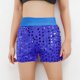 thumbnail image 2 of Odeerbi 5-14 Años Niños Niñas Pantalones Cortos Metálicos Brillantes Para Baile Pantalones Cortos Deportivos Atletismo Etapa Rendimiento Conjuntos Pantalones Cortos Elásticos de Cintura, 2 of 4