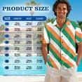 thumbnail image 4 of Psesaysky St. Patrick's Day Couples Matching Outfit Irish Flag Print Mens Dressy Shirts or Women Sleeveless Sundress with Pockets Flared Tank Dress and Short Sleeve Shirts, 4 of 7