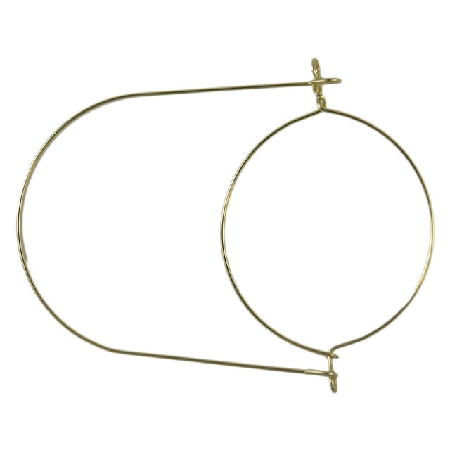 Gold Wire Handles for Mason, Ball, Canning Jars (6 Pack, Wide Mouth)