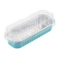 thumbnail image 1 of CSChome Aluminum Foil Pan Heat Resistant Rectangle Cake Pan Set Disposable Aluminum Foil Multipurpose with Lid, 1 of 7
