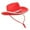 Z3-Red, variant on Pink Cowgirl Hat Yigetop Women's Masquerade Party Silver Trimmed Cowboy Hat Silver Trimmed Western Cowboy Hat Cowboy Hats For Women Hot Pink one Size