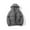 Dark Gray, variant on iOPQO Puffer Jacket Women Parka Jacket Women Womens Full Zip Jacket Oversized Puffer Jacket Women Hooded Jacket Women's Outerwear Women's Winter Coats Beige L