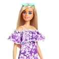 thumbnail image 2 of Muñeca Barbie Fashion Dolls Malibu 50 Aniversario Vestido flores, 2 of 2