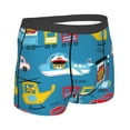 thumbnail image 3 of Daiia Design Name All Over Print Boxer Briefs -Size Name Multicolor Ultra Soft Performance Boxer Briefs, 3 of 9