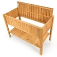 thumbnail image 3 of Resenkos Raised Planter Boxes, Large Space Elevated Flower Beds, Wooden Elevated Planter Box Shelf Suitable for Garden Use, 3 of 8