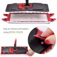 thumbnail image 5 of 2 Pack Compatible with Vileda UltraMax/UltraMaT Replacement Handle Flat Mop Head Mop Cloth Accessories, 5 of 5